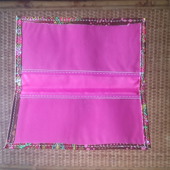 Paisley Checkbook Cover - S monogram - Picture 4 of 5